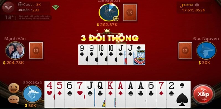 Game bài đổi thưởng Tiến Lên, siêu hấp dẫn bet thủ