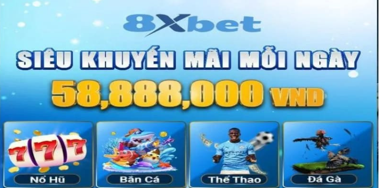 Chơi liền tay, nhận thưởng ngay khi tham gia 8XBet Chơi liền tay, nhận thưởng ngay khi tham gia 8XBet